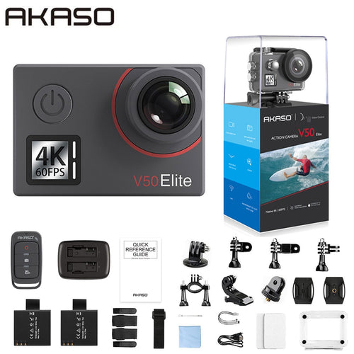 AKASO V50 Elite Native 4K/60fps 20MP Ultra HD 4K Action Camera
